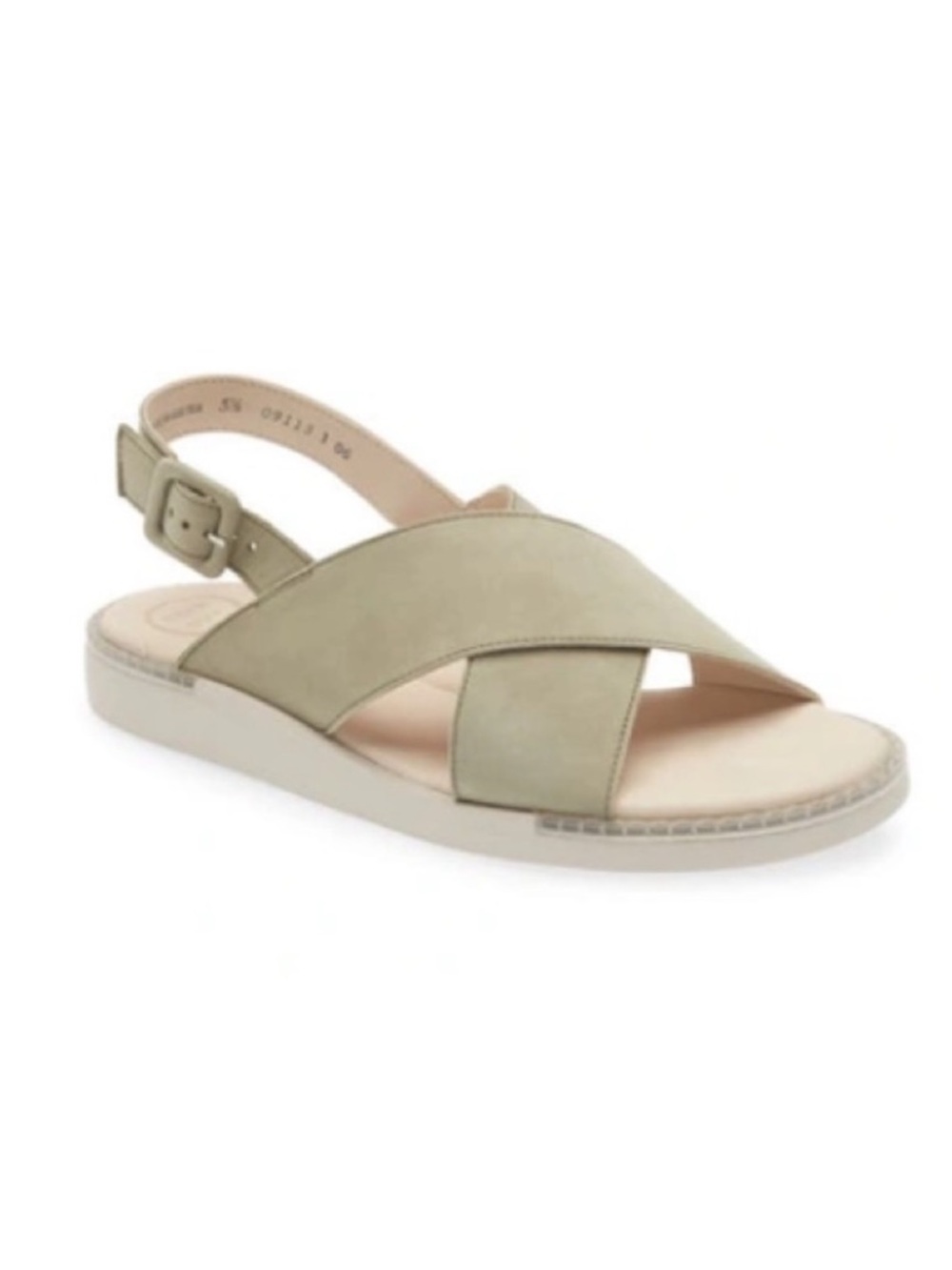 Paul Green Heaven Slingback Sandal in Sage Green size US 7.5 women UK 5
